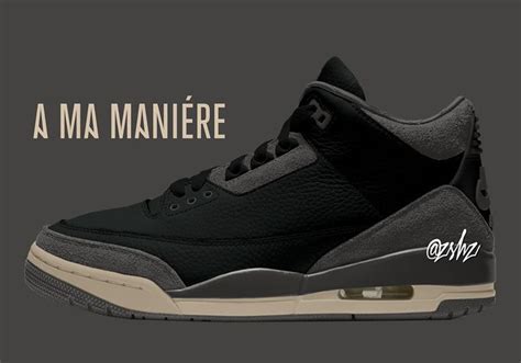 nike x a ma maniere air jordan 3|retro 3 a ma maniere.